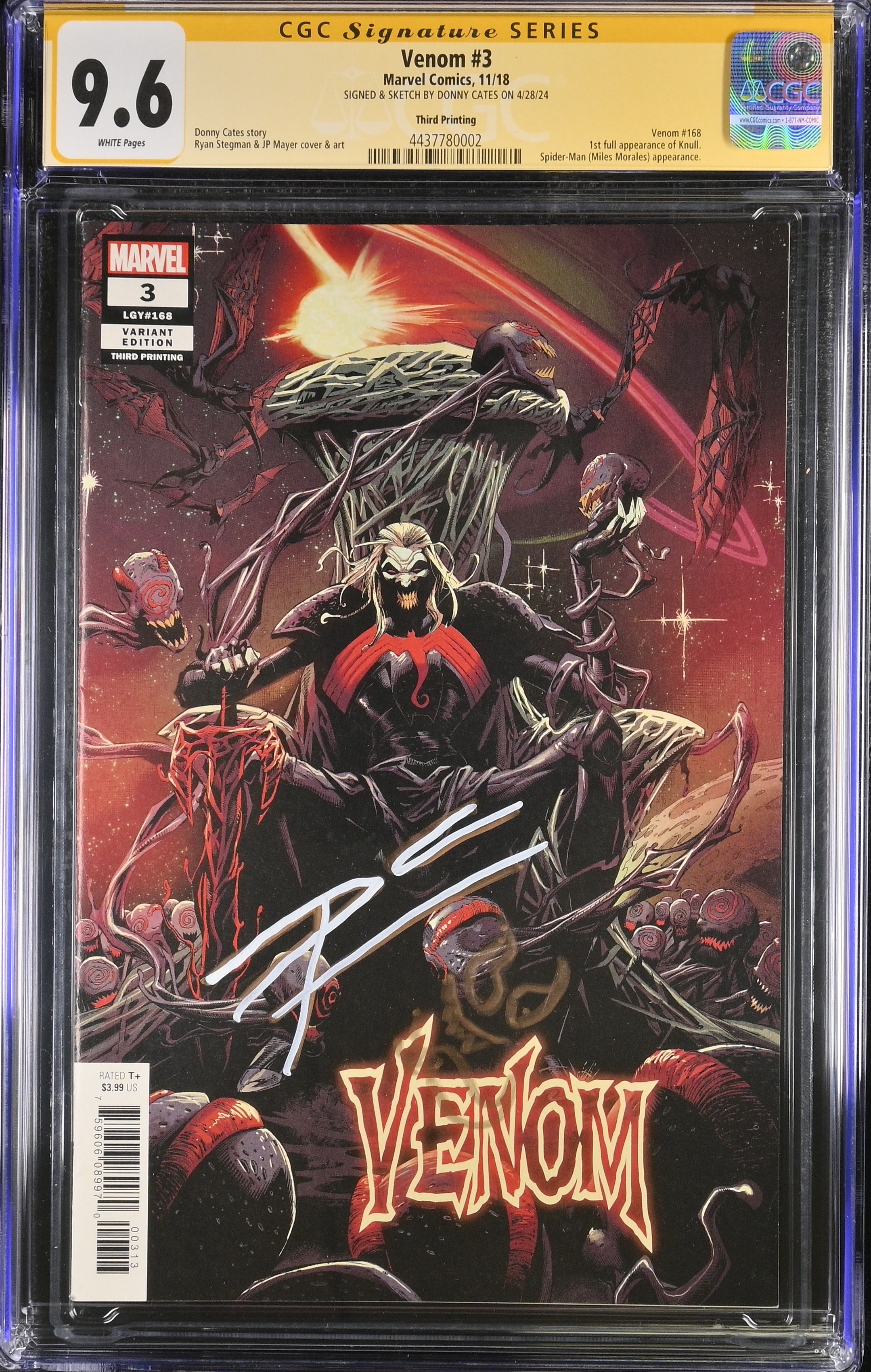 2018 Venom #3 CGC 9.6 Marvel Comics