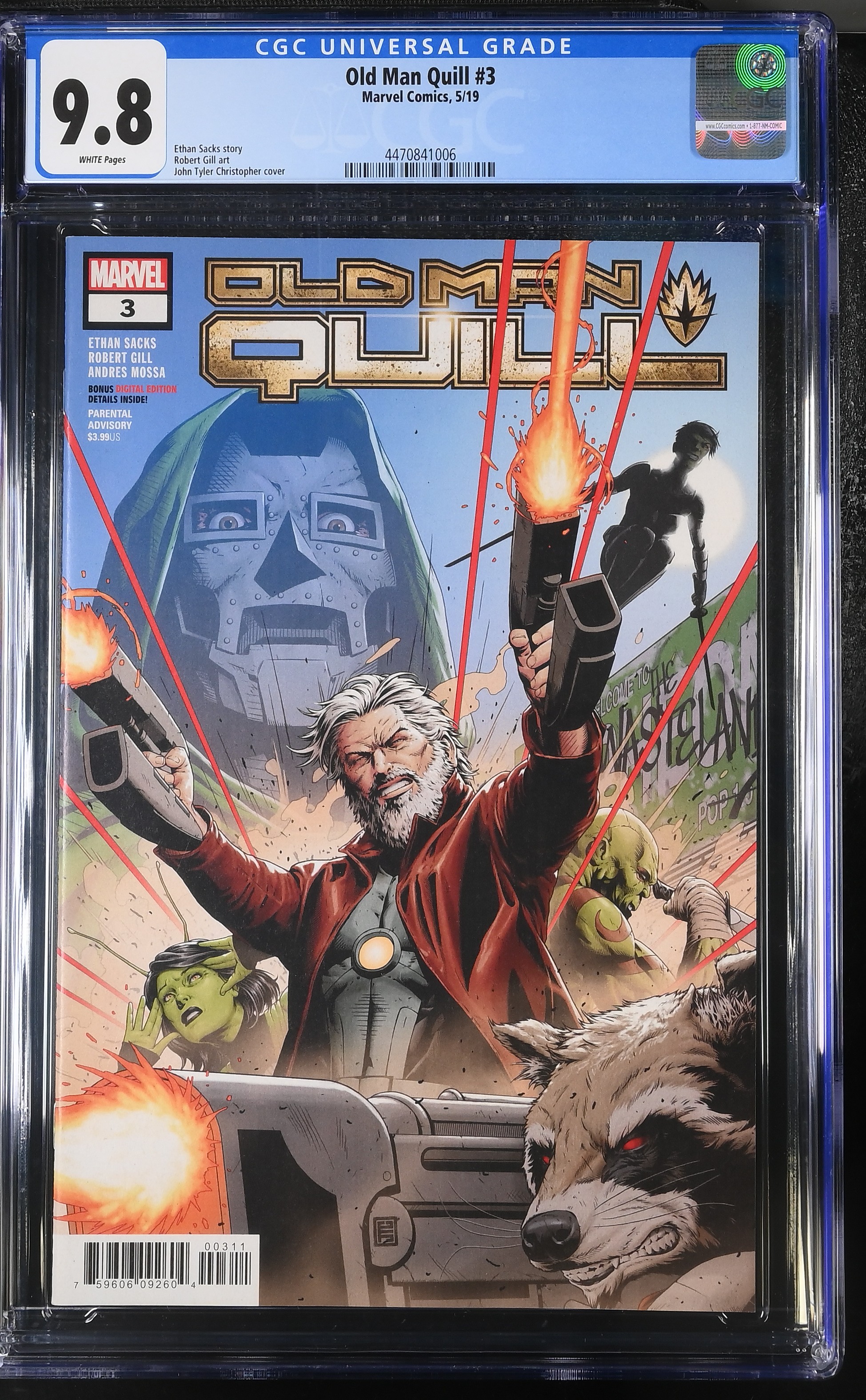 2019 Old Man Quill #3 CGC 9.8 Marvel Comics
