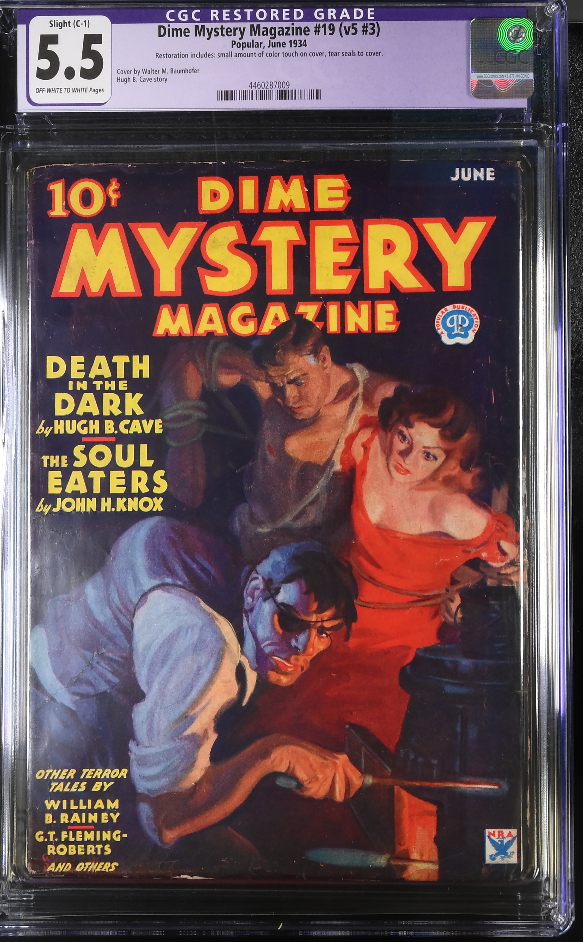 (CLOSED) CGC graded Pulps and a few Schomburg WWII Magazines. CHEEEEP ...