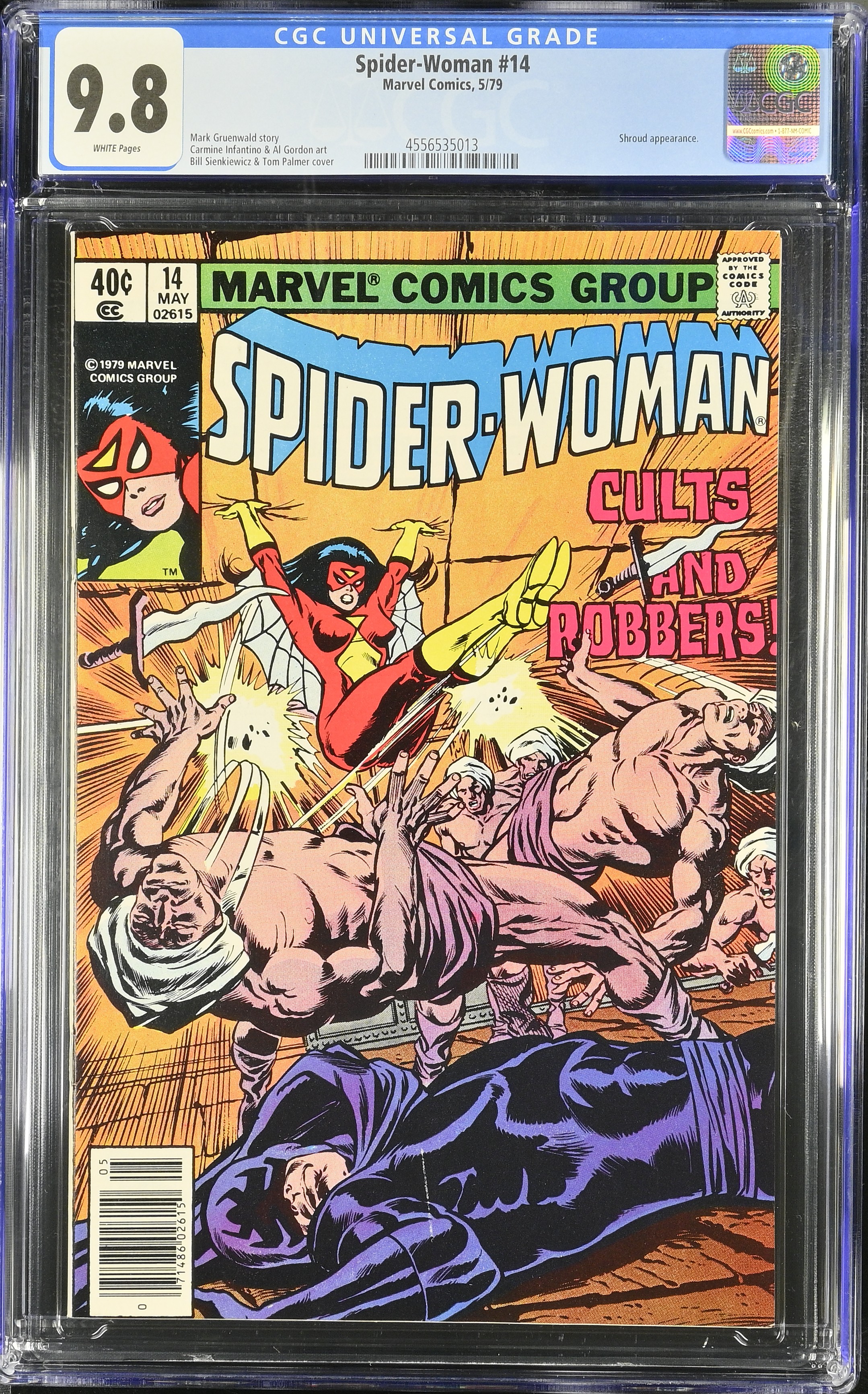 1979 Spider-Woman #14 CGC 9.8 Marvel Comics