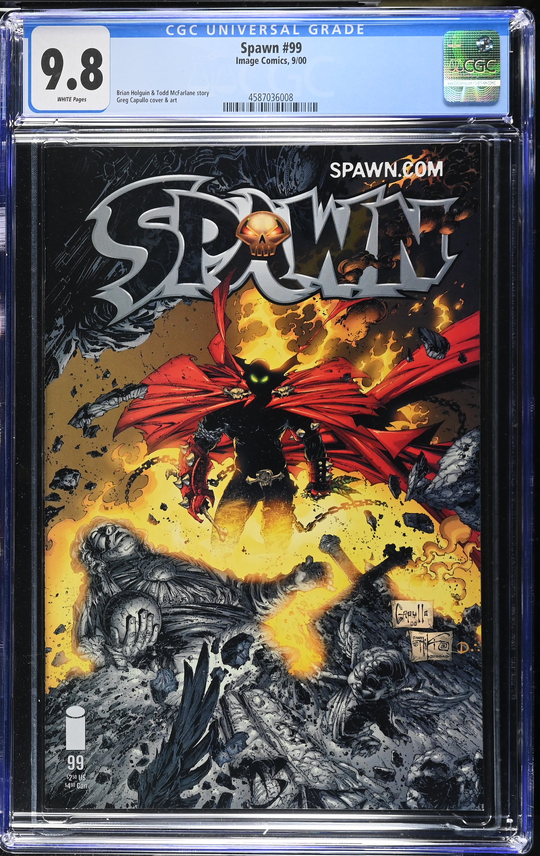 2000 Spawn #99 CGC 9.8 Image Comics
