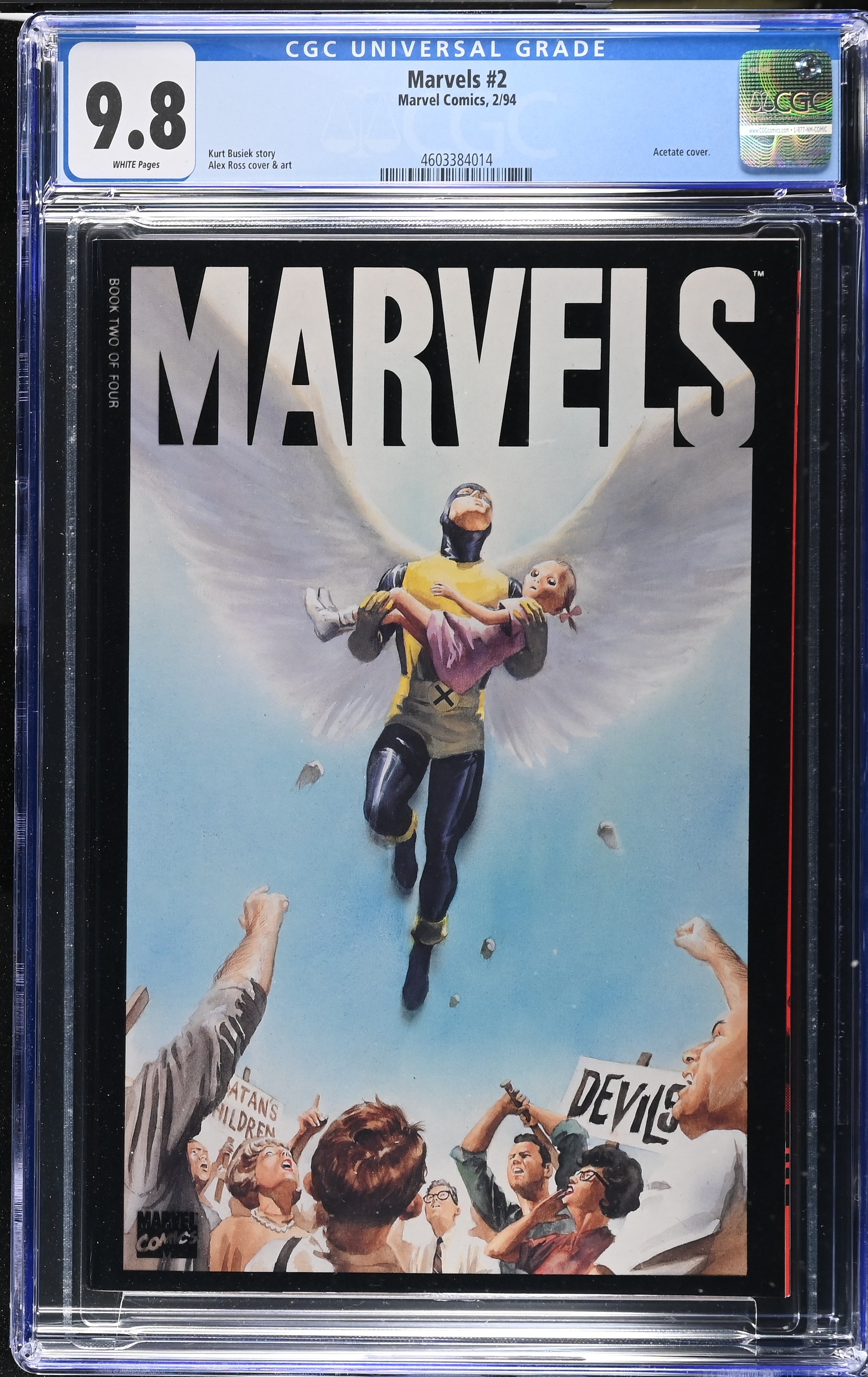 1994 Marvels #2 CGC 9.8 Marvel Comics