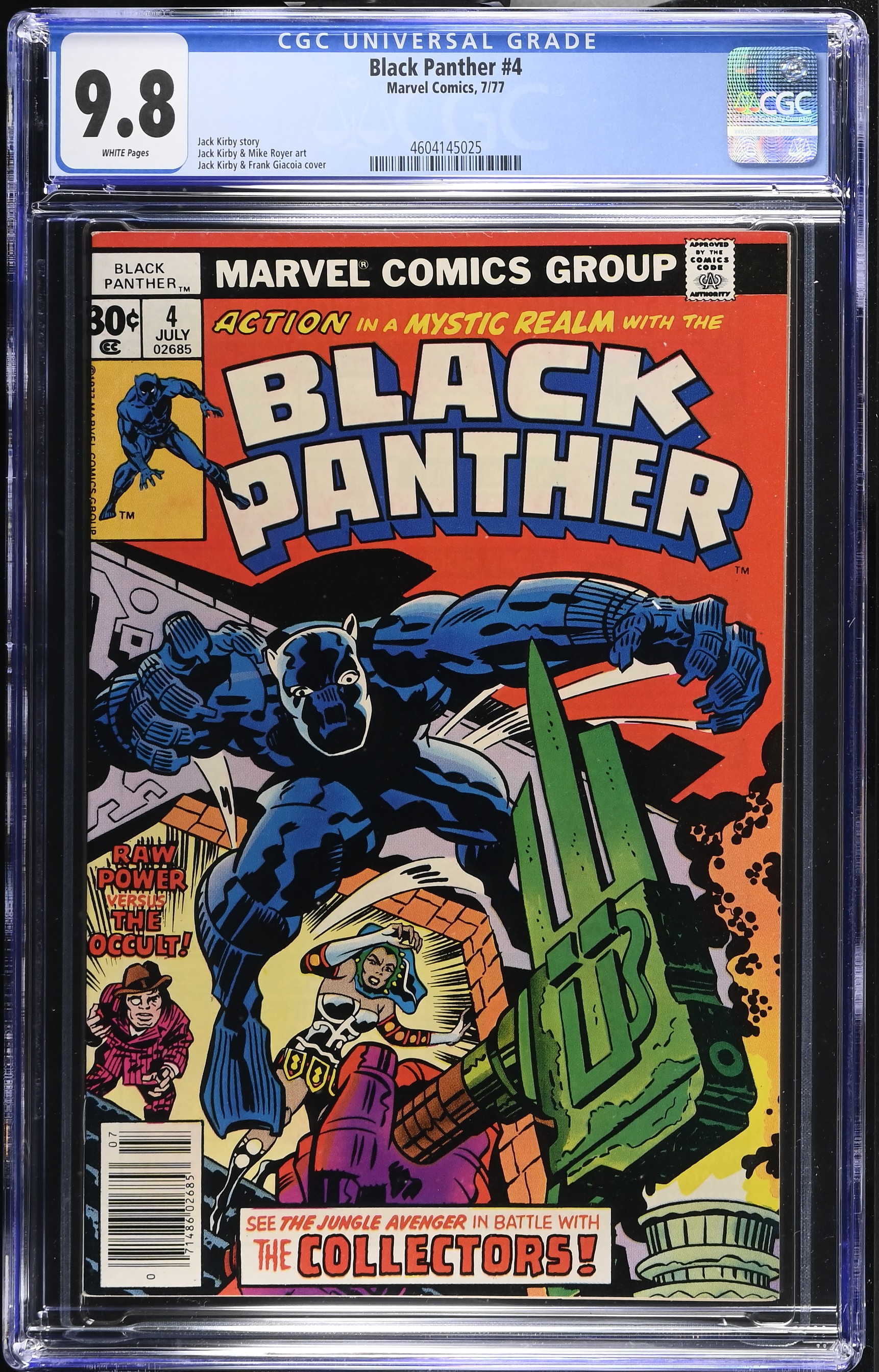 1977 Black Panther #4 CGC 9.8 Marvel Comics
