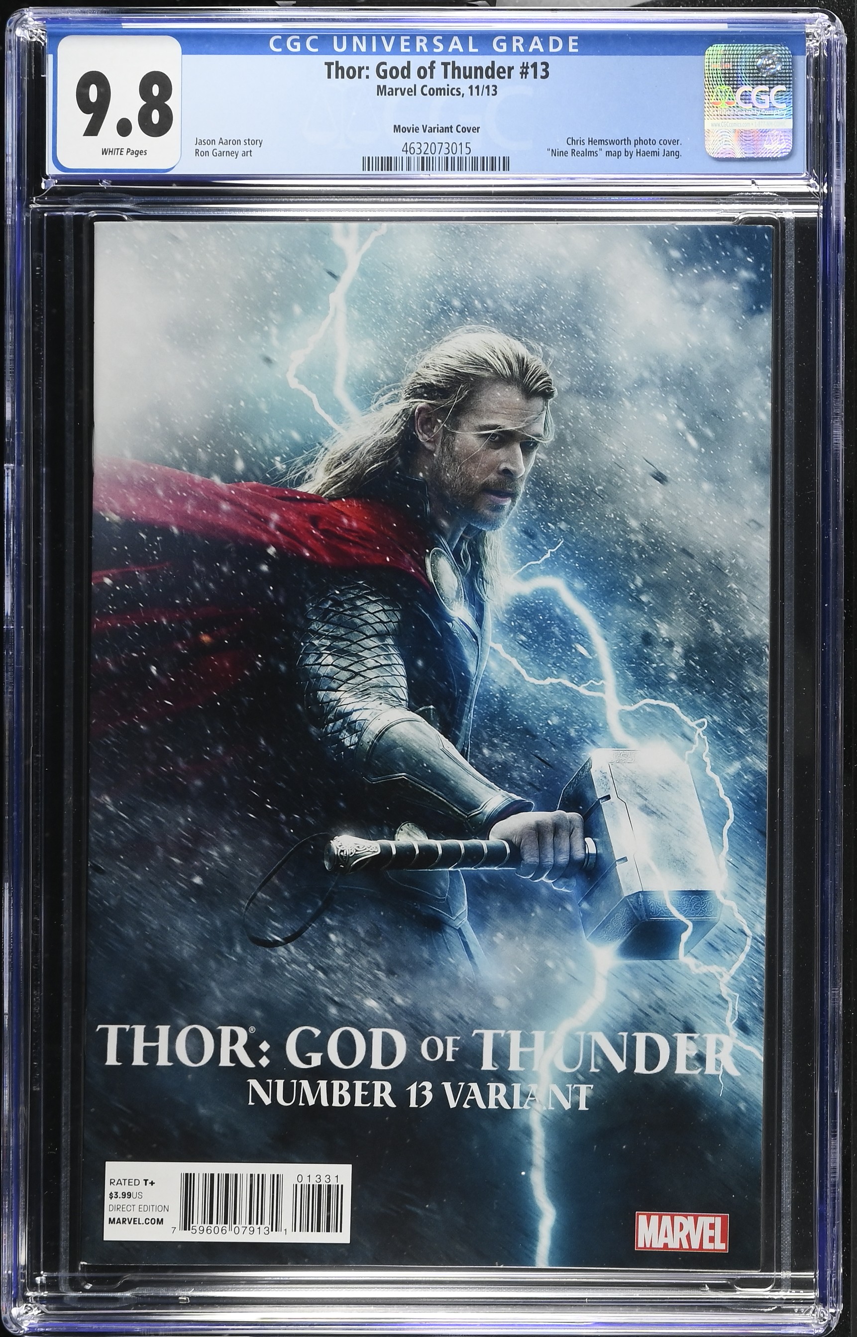 2013 Thor: God of Thunder #13 CGC 9.8 Marvel Comics