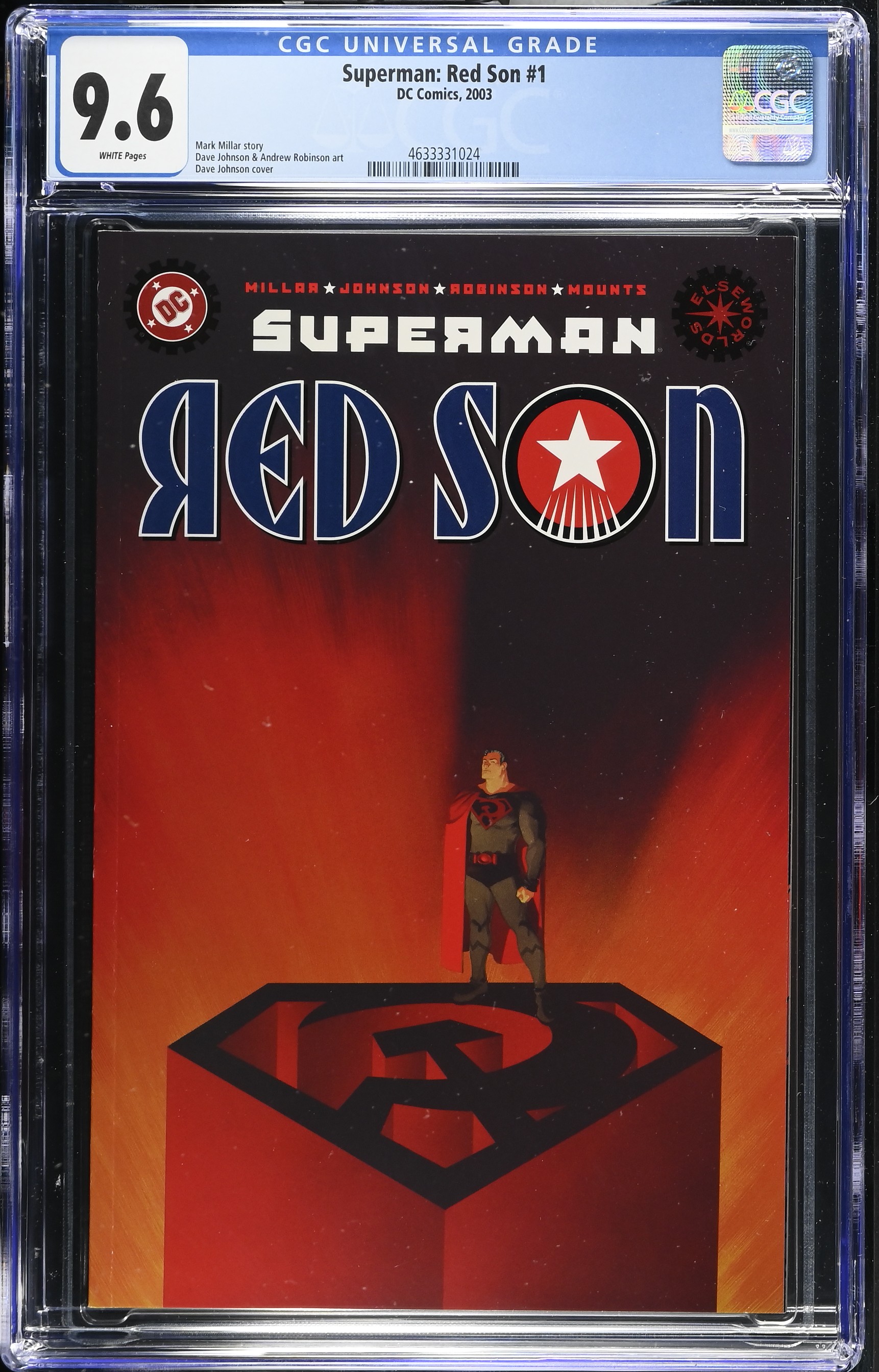 2003 Superman: Red Son #1 CGC 9.6 DC Comics