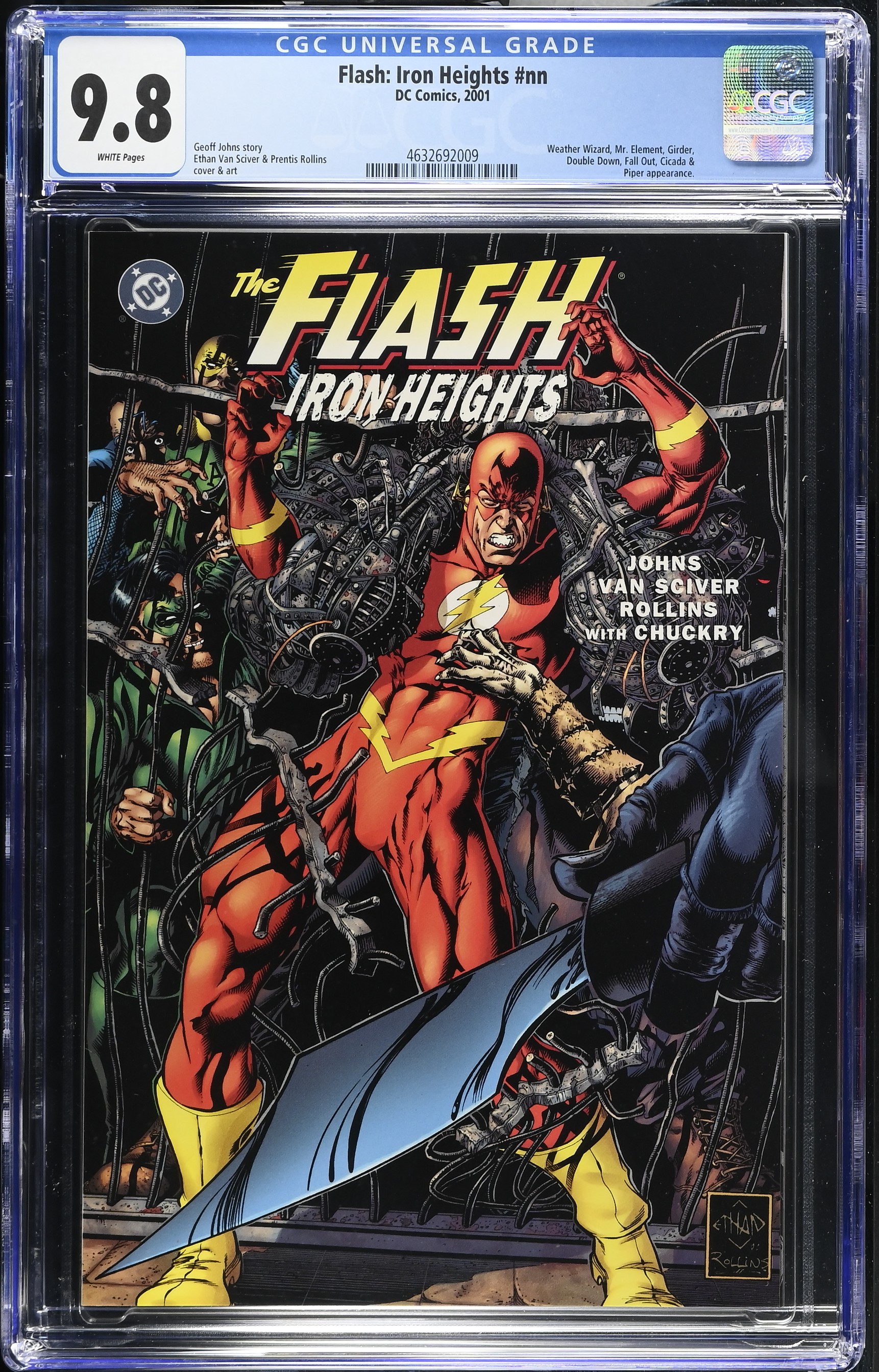 2001 Flash: Iron Heights #nn CGC 9.8 DC Comics