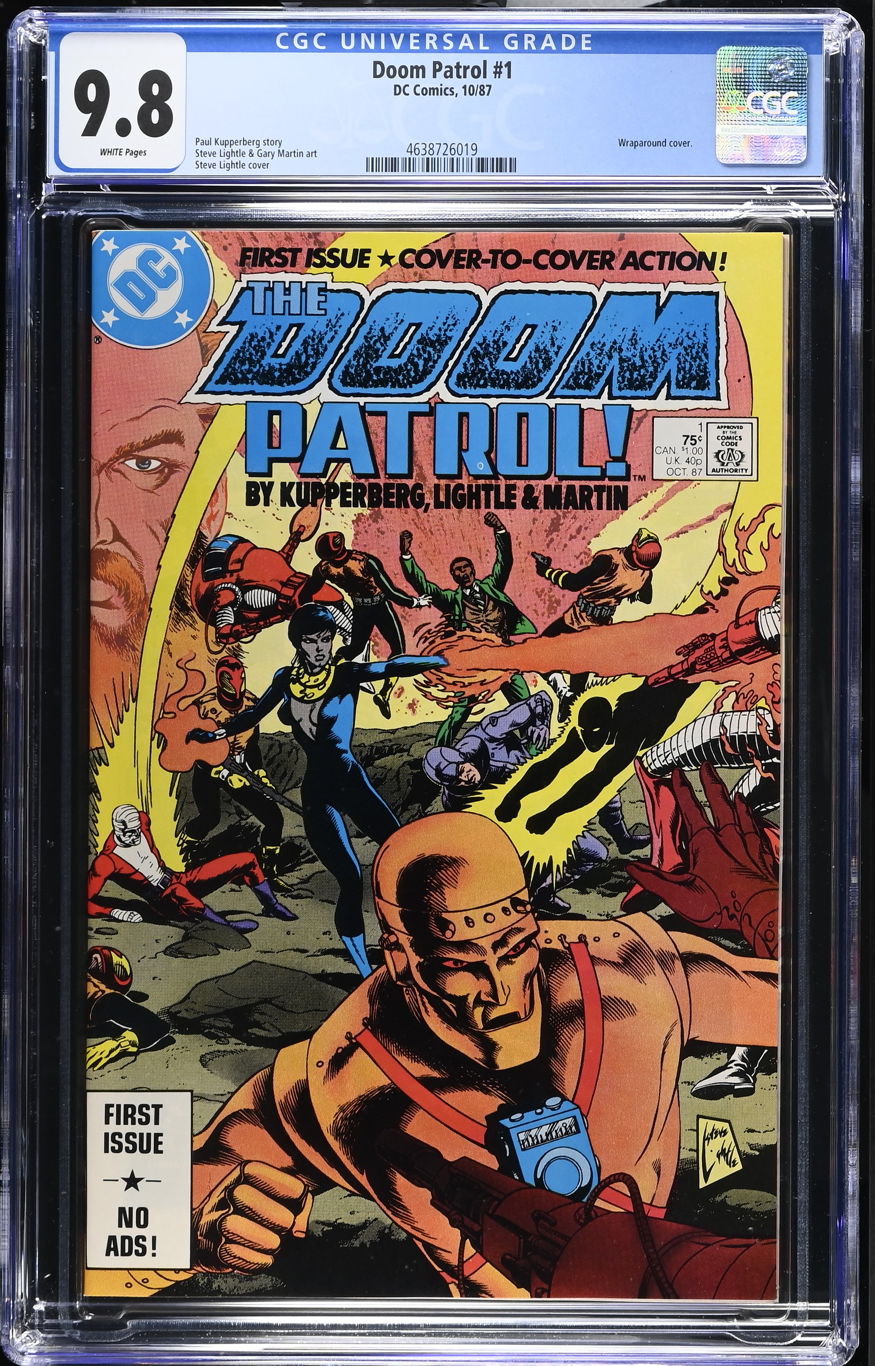 1987 Doom Patrol #1 CGC 9.8 DC Comics