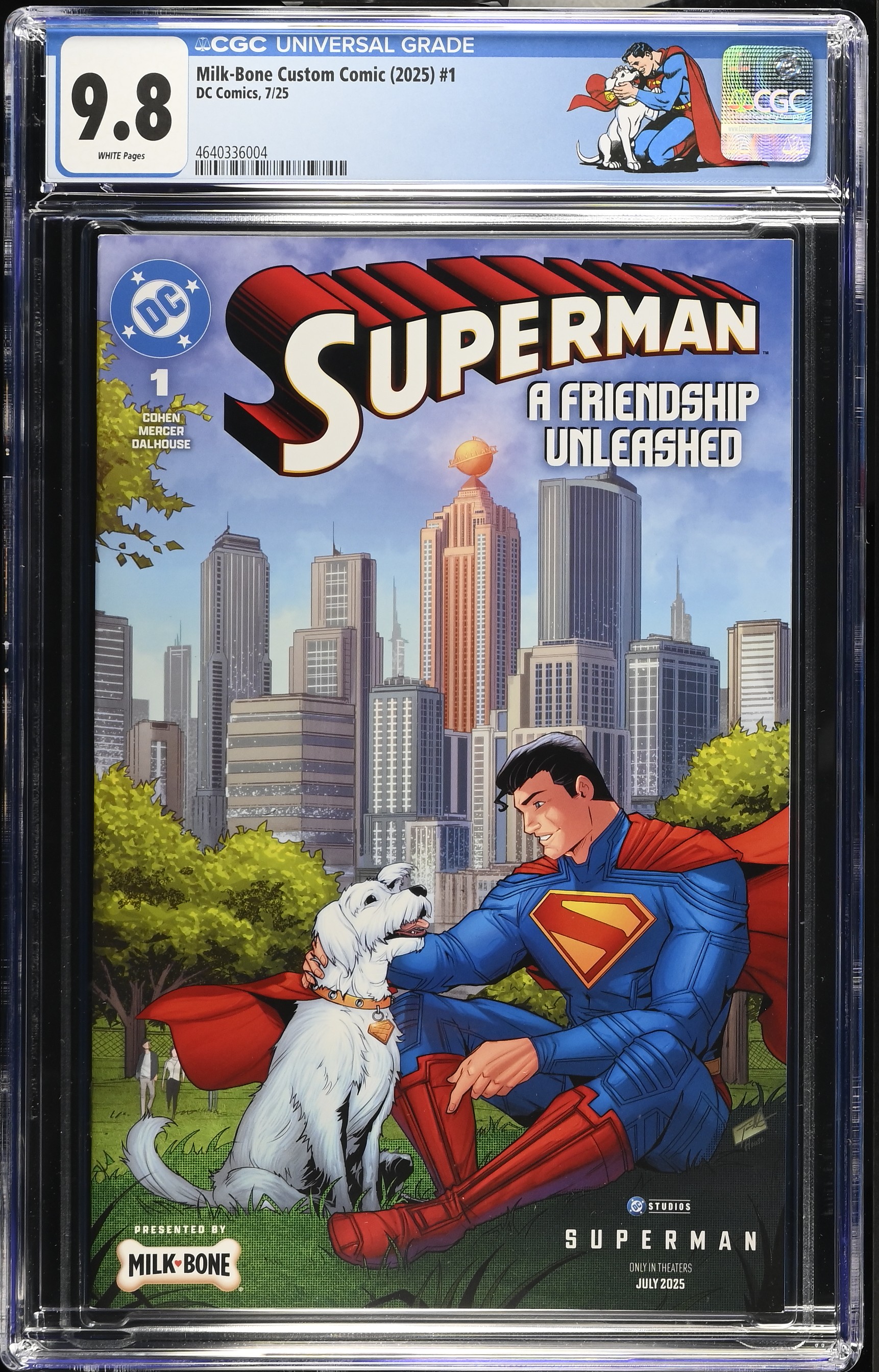 2025 Milk-Bone Custom Comic (2025) #1 CGC 9.8 DC Comics