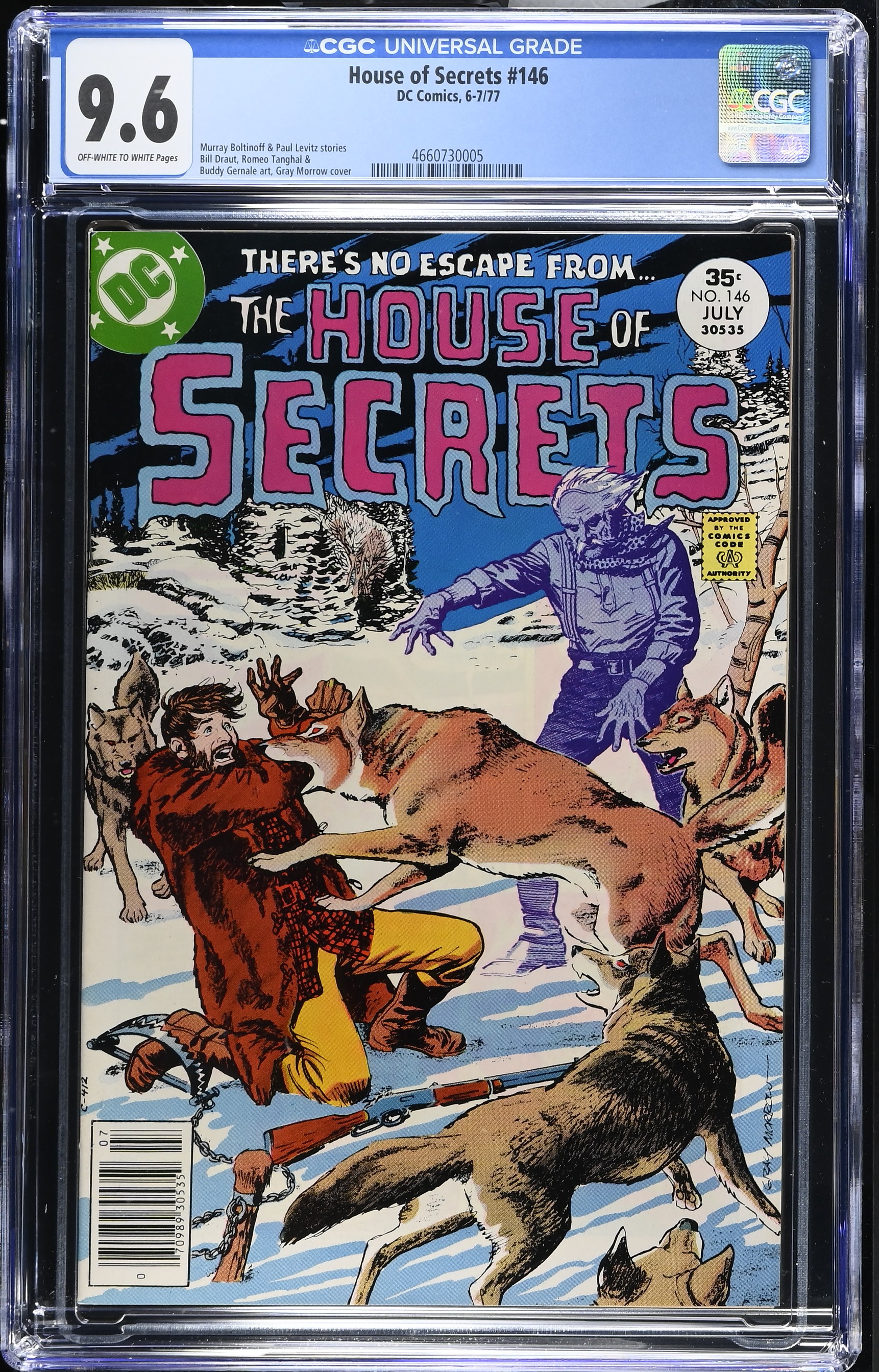 1977 House of Secrets #146 CGC 9.6 DC Comics