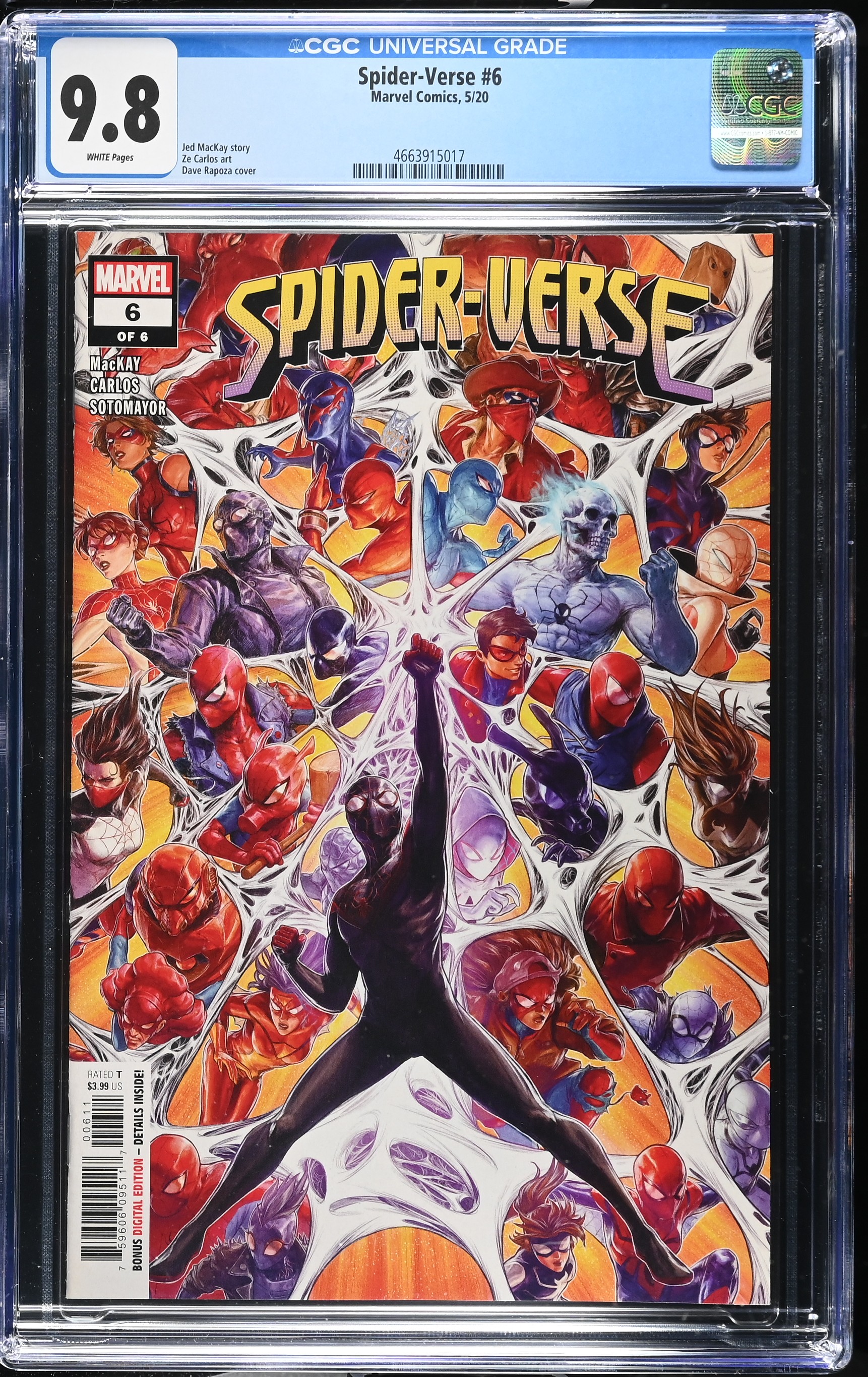 2020 Spider-Verse #6 CGC 9.8 Marvel Comics