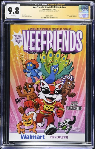 VeeFriends - 2025 VeeFriends Special Edition A #nn Chris Fason Auto CGC 9.8