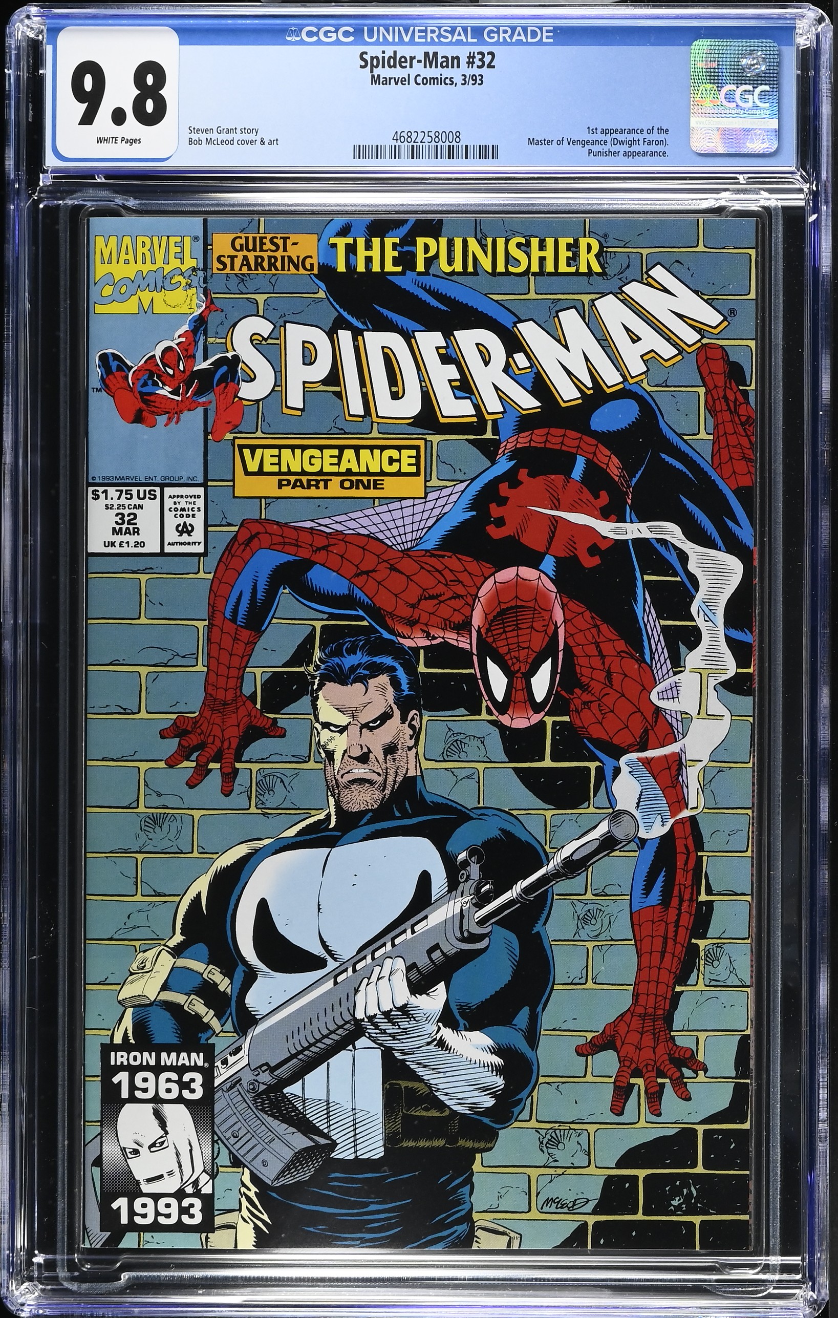 1993 Spider-Man #32 CGC 9.8 Marvel Comics