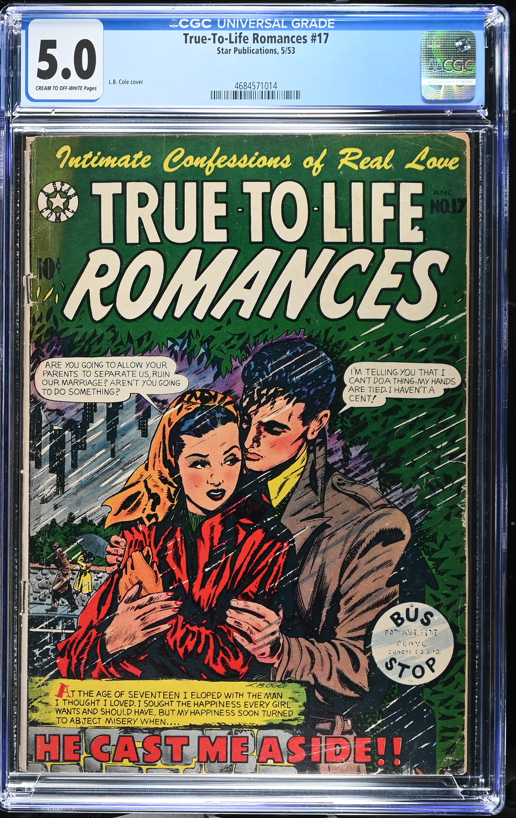 LB COLE CGC Books up for grabs: Romance / Crime! CLOSED - Golden ...