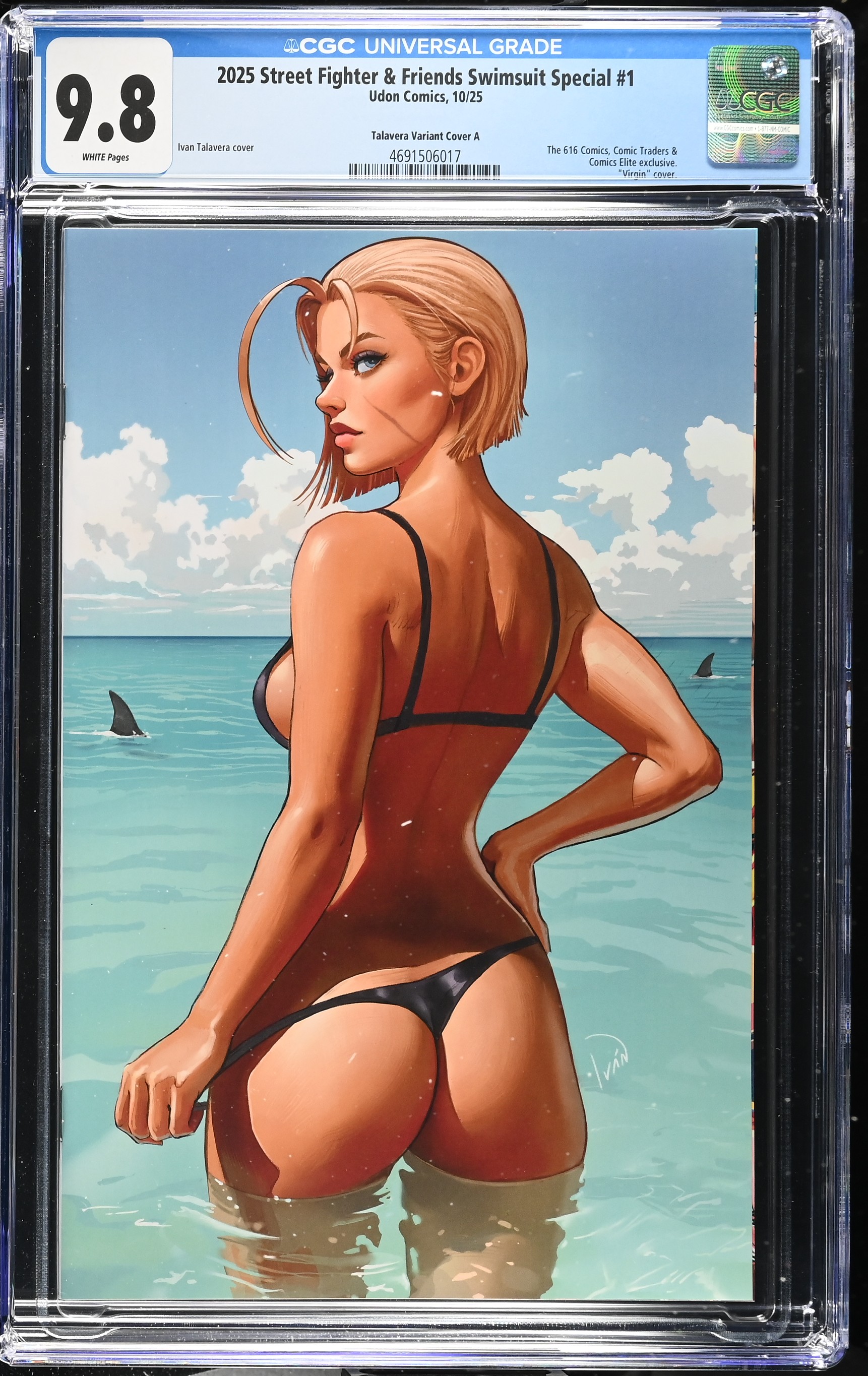 Street Fighter Swimsuit Special 2025 #1 Ivan Talavera Virgin Variant A CGC 9.8