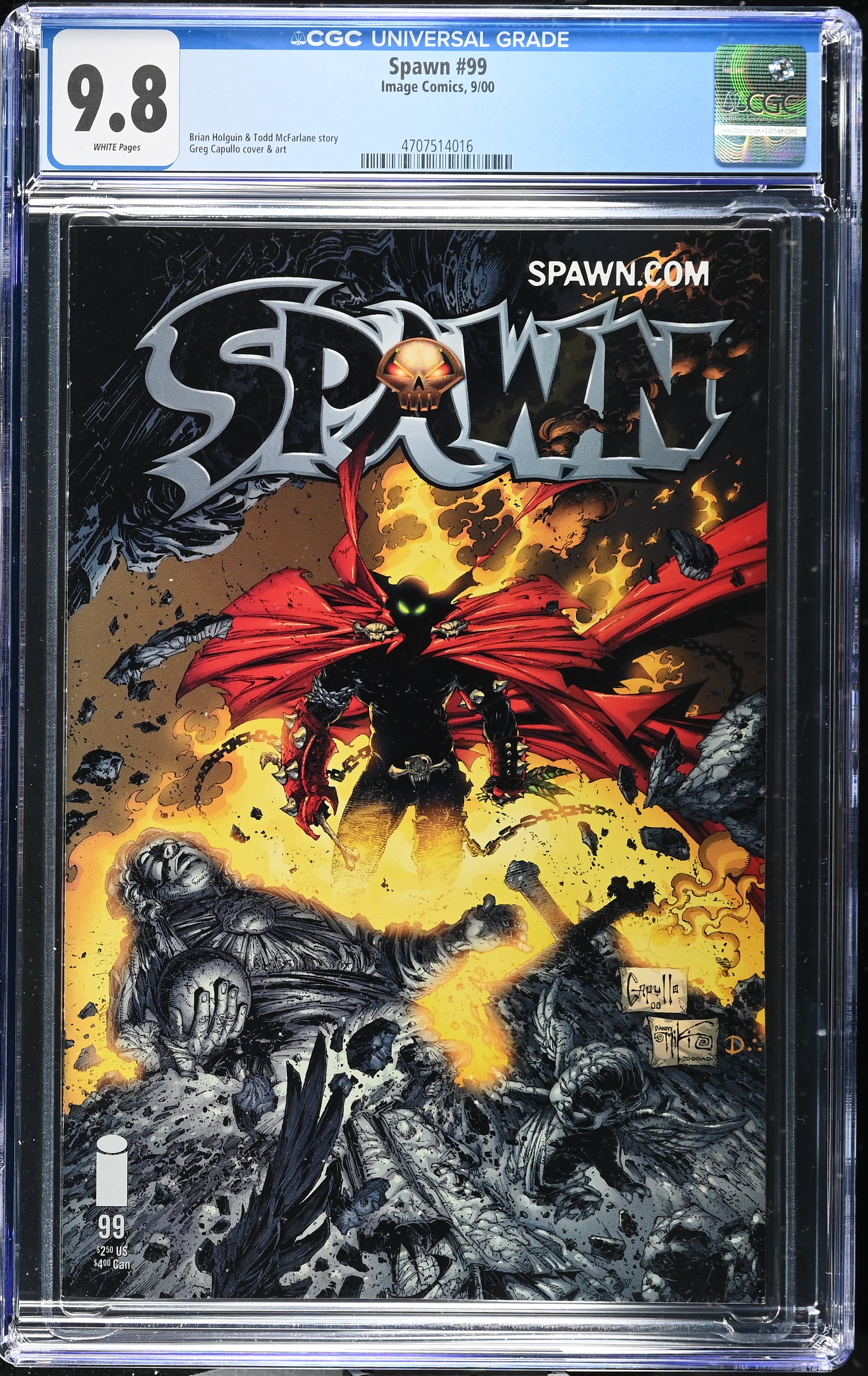 2000 Spawn #99 CGC 9.8 Image Comics