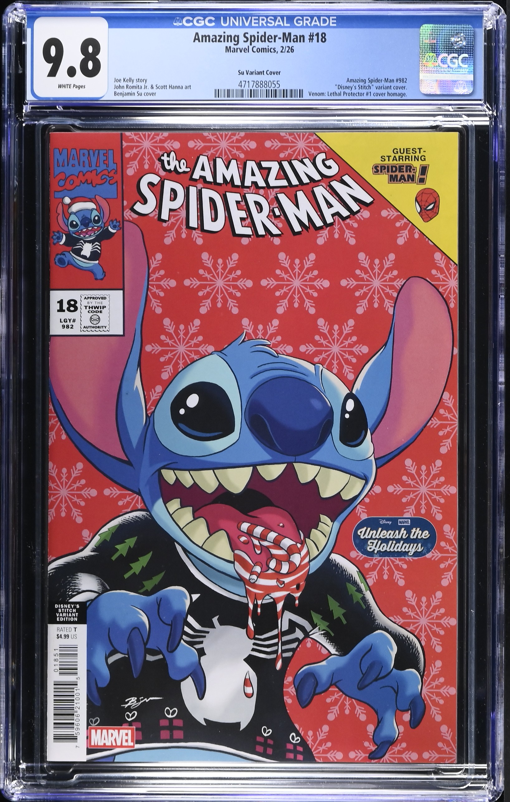 2026 Amazing Spider-Man #18 CGC 9.8 Marvel Comics