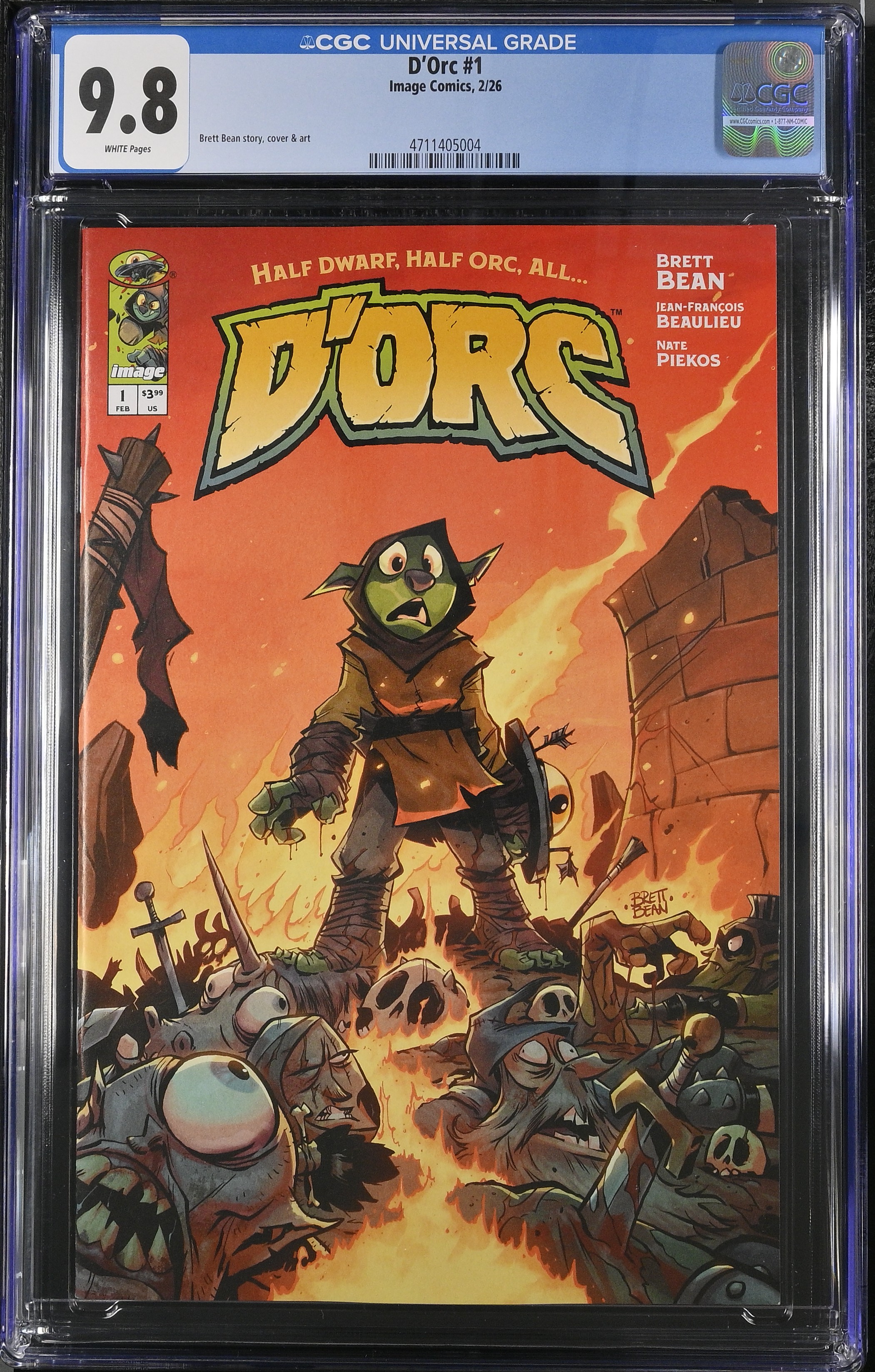 2026 D'Orc #1 CGC 9.8 Image Comics