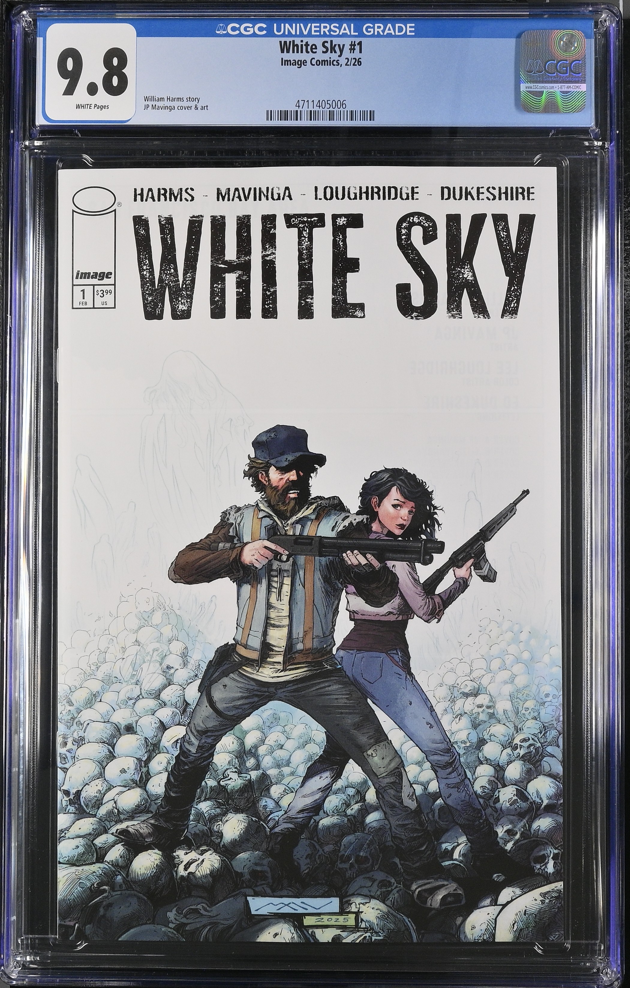 2026 White Sky #1 CGC 9.8 Image Comics
