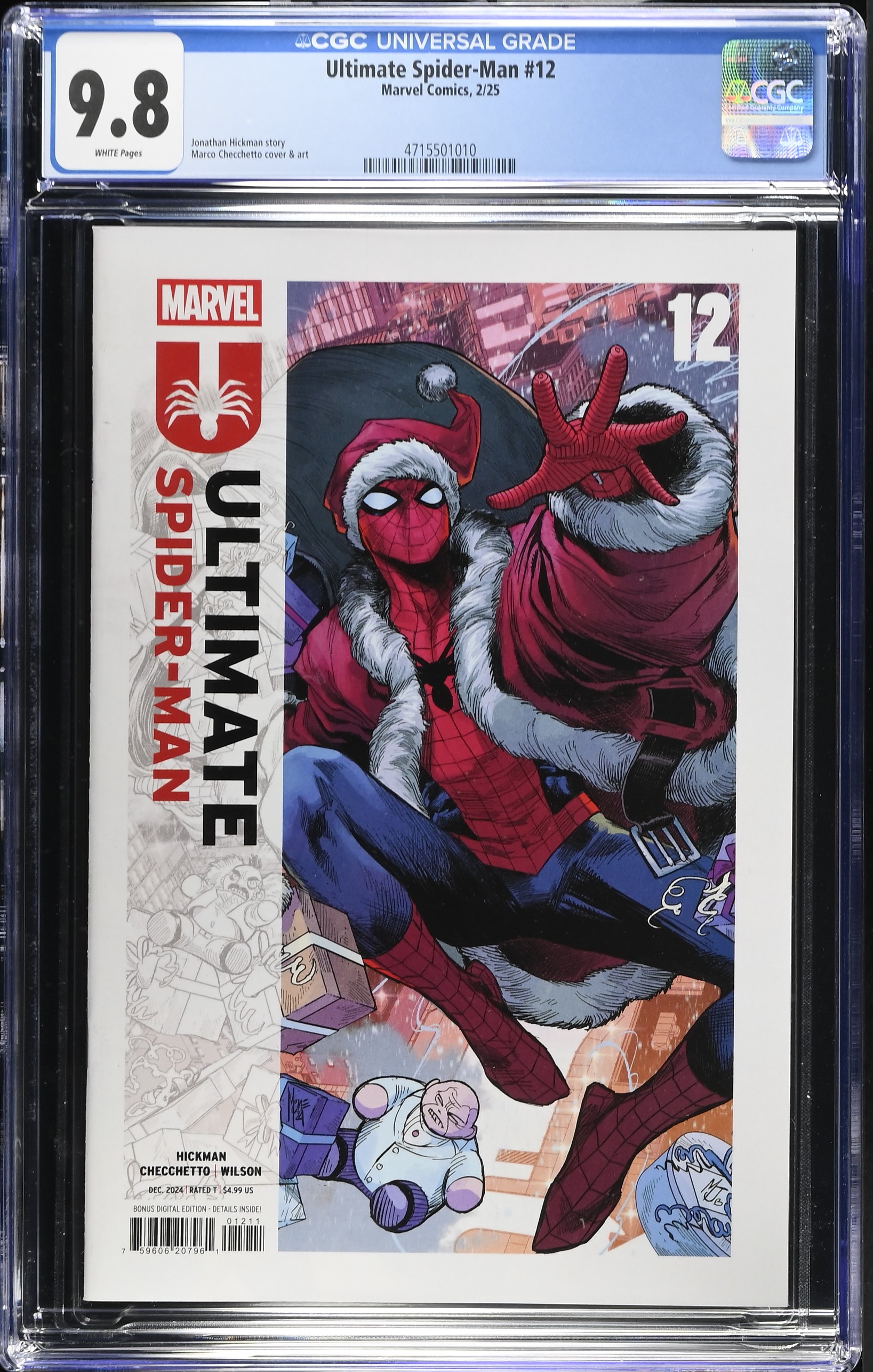 2025 Ultimate Spider-Man #12 CGC 9.8 Marvel Comics