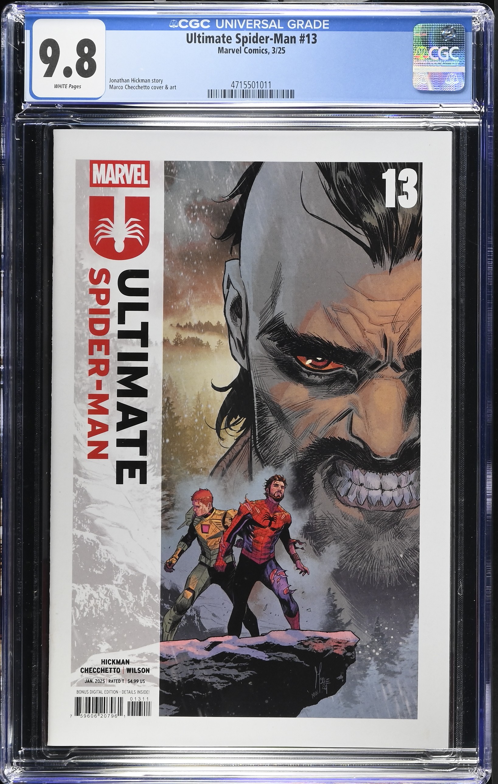 2025 Ultimate Spider-Man #13 CGC 9.8 Marvel Comics