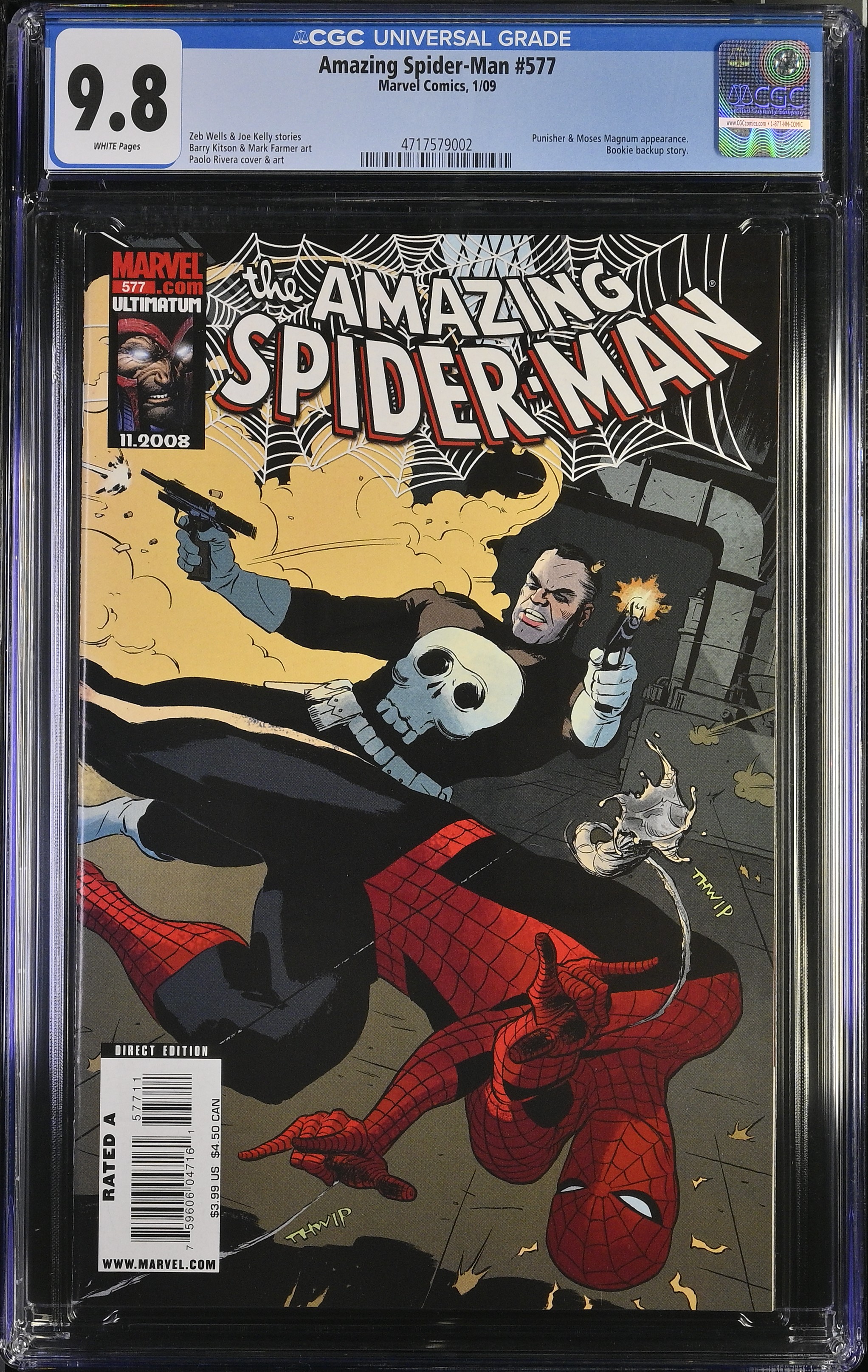 2009 Amazing Spider-Man #577 CGC 9.8 Marvel Comics