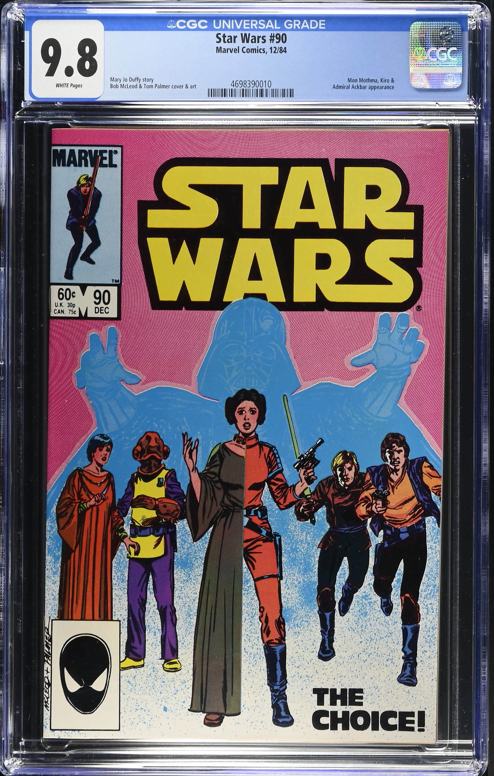 1984 Star Wars #90 CGC 9.8 Marvel Comics