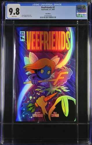 VeeFriends - 2025 VeeFriends #2 Foil Edition CGC 9.8